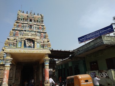 Kanjanur Temple, dedicated to the Venus God
